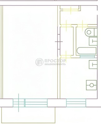 Продам однокомнатную (1-комн.) квартиру, Русаковская ул, 12к1, Москва г
