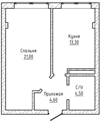 Продам однокомнатную (1-комн.) квартиру, Шарданова ул, 52, Нальчик г
