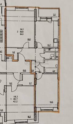 Продам двухкомнатную (2-комн.) квартиру, 8 Марта ул, 59, Люберцы г