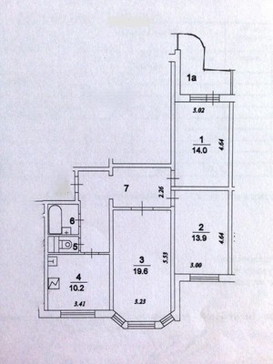 Продам трехкомнатную (3-комн.) квартиру, Горчакова ул, 1к2, Москва г