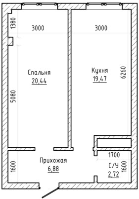 Продам однокомнатную (1-комн.) квартиру, Кабардинская ул, 199, Нальчик г