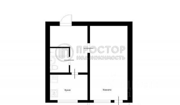 Продам однокомнатную (1-комн.) квартиру, Осенний б-р, 18к2, Москва г