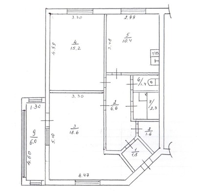 Продам двухкомнатную (2-комн.) квартиру, Ленинградская ул, 22, Костомукша г