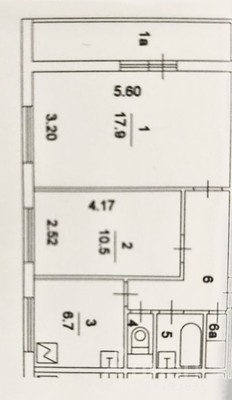 Продам двухкомнатную (2-комн.) квартиру, Дегунинская ул, 13к2, Москва г