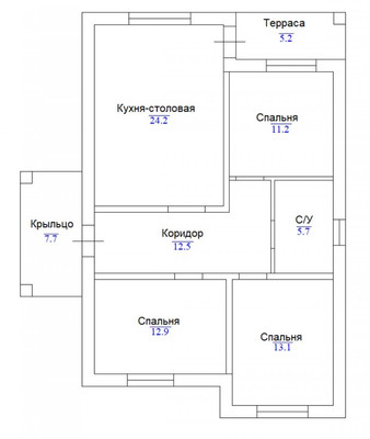 Продам дом, Виноградная ул, 21, Бужор с, 0 км от города