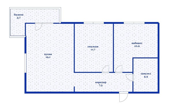 Продам двухкомнатную (2-комн.) квартиру, Старокубанская ул, 123Ак1, Краснодар г