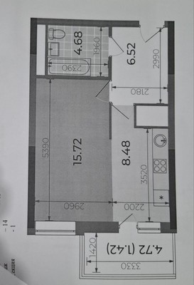 Продам однокомнатную (1-комн.) квартиру, Короленко ул, 28б, Казань г