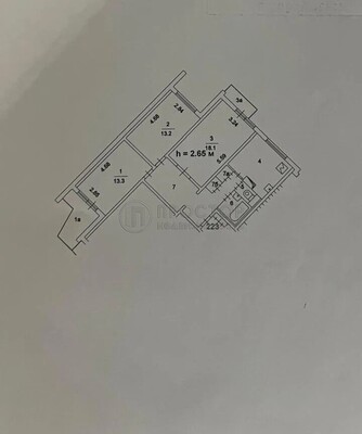 Продам трехкомнатную (3-комн.) квартиру, Новочеркасский б-р, 55, Москва г
