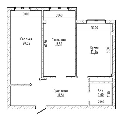 Продам двухкомнатную (2-комн.) квартиру, ОДС ул, 3, Нальчик г