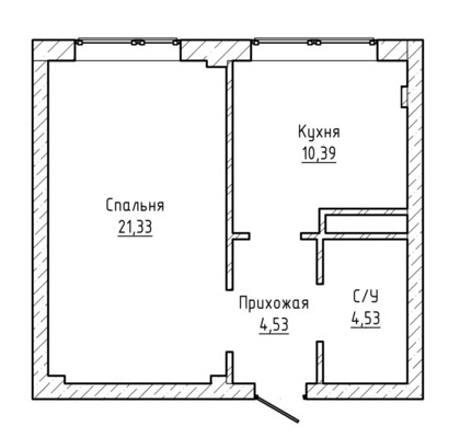 Продам однокомнатную (1-комн.) квартиру, Шогенова ул, 7, Вольный Аул кп
