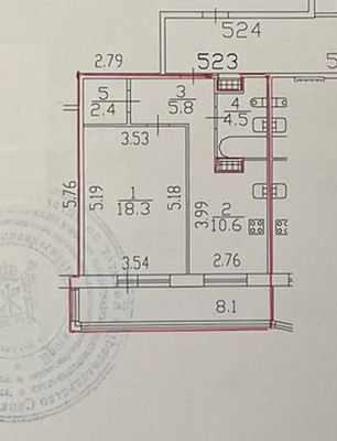 Продам однокомнатную (1-комн.) квартиру, Выборгское ш, 27Ак3, Санкт-Петербург г