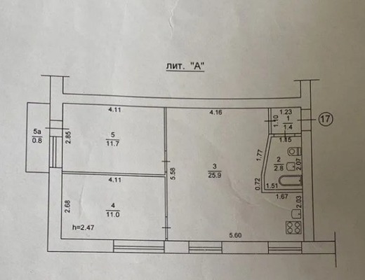 Продам трехкомнатную (3-комн.) квартиру, Советская ул, 32, Саки г