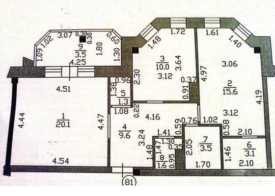 Продам двухкомнатную (2-комн.) квартиру, Меридианная ул, 10, Казань г