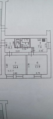 Продам двухкомнатную (2-комн.) квартиру, Суворовская ул, 53, Новороссийск г