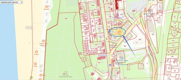 Продам землю для коммерческого использования 15,9 соток, ИЖС, Балебина ул, 31А, Янтарный пгт