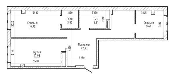 Продам двухкомнатную (2-комн.) квартиру, Кабардинская ул, 202б, Нальчик г