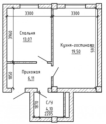 Продам однокомнатную (1-комн.) квартиру, Байсултанова ул, 28, Нальчик г