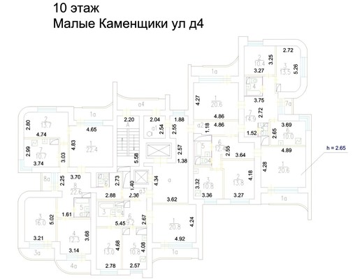 Продам трехкомнатную (3-комн.) квартиру, Малые Каменщики ул, 4, Москва г