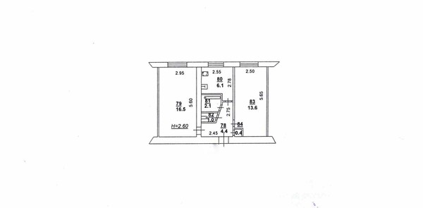 Продам двухкомнатную (2-комн.) квартиру, Коммунистический пр-кт, 27к3, Ростов-на-Дону г