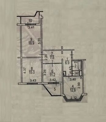 Продам трехкомнатную (3-комн.) квартиру, Рождественская ул, 14, Москва г
