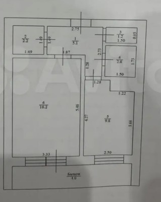 Продам однокомнатную (1-комн.) квартиру, Закиева ул, 5, Казань г