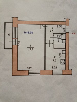 Продам однокомнатную (1-комн.) квартиру, Красный Октябрь ул, 43кА, Раменское г