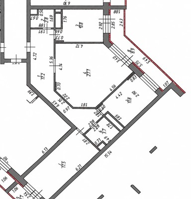 Продам трехкомнатную (3-комн.) квартиру, Октябрьский пр-кт, 18к3, Люберцы г