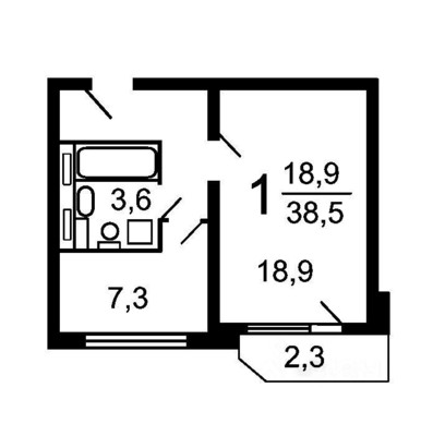Продам однокомнатную (1-комн.) квартиру, Энтузиастов ш, 11Ак1, Москва г
