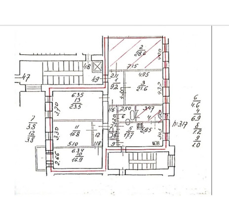 Продам комнату в 5-комн. квартире, Большая Монетная ул, 29А, Санкт-Петербург г