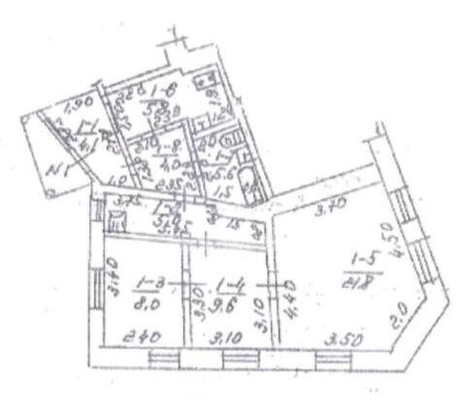 Продам трехкомнатную (3-комн.) квартиру, Крымчакский пер, 3, Симферополь г