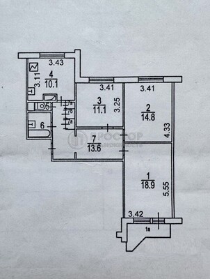 Продам трехкомнатную (3-комн.) квартиру, 800-летия Москвы ул, 32, Москва г