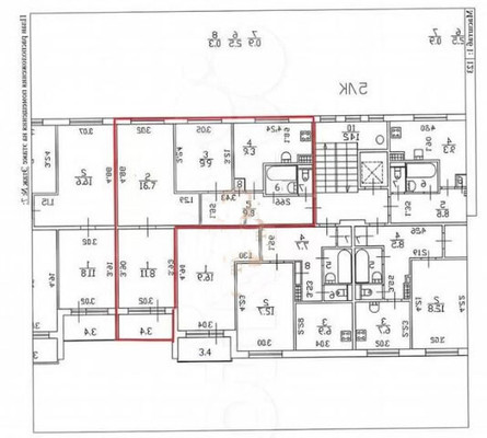 Продам трехкомнатную (3-комн.) квартиру, Загребский б-р, 33к2, Санкт-Петербург г