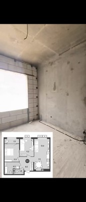 Продам двухкомнатную (2-комн.) квартиру, Красина ул, 53, Цемдолина с