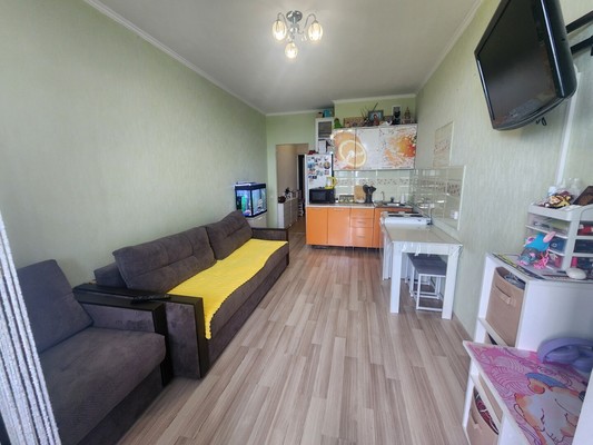 Продам однокомнатную (1-комн.) квартиру, Южная ул, 27, Дрожжино рп
