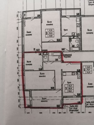 Продам трехкомнатную (3-комн.) квартиру, Южная ул, 27, Новороссийск г