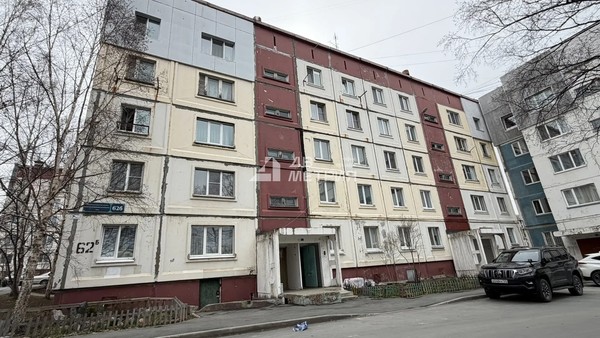 Продам двухкомнатную (2-комн.) квартиру, Алексея Максимовича Горького ул, 62б, Южно-Сахалинск г