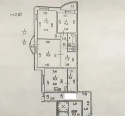 Продам трехкомнатную (3-комн.) квартиру, Варшавская ул, 19к2, Санкт-Петербург г