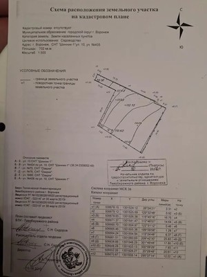 Продам участок 7,02 соток, Фермерское хоз., Шинник-1 тер. СНТ, Воронеж г, 0 км от города