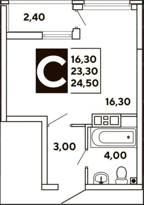 Продам однокомнатную (1-комн.) квартиру, Западный Обход ул, 39/2к7, Краснодар г