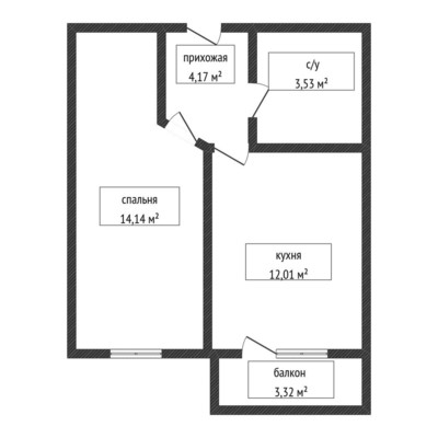 Продам однокомнатную (1-комн.) квартиру, им. генерала Корнилова ул, 9к3, Краснодар г