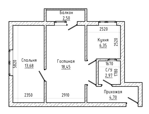 Продам двухкомнатную (2-комн.) квартиру, Ногмова ул, 85, Нальчик г