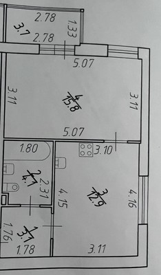 Продам однокомнатную (1-комн.) квартиру, Ручьевский пр-кт, 20, Мурино п