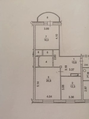 Продам двухкомнатную (2-комн.) квартиру, ГСК-2 Юбилейный тер, 23, Подольской машинно-испытательной станции п
