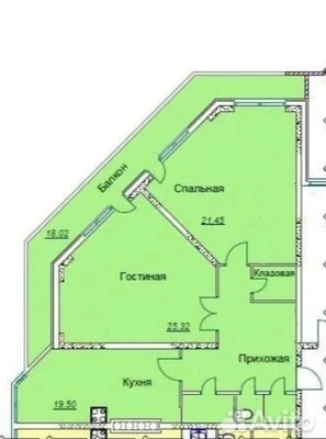 Продам двухкомнатную (2-комн.) квартиру, Промышленная ул, 2, Анапа г