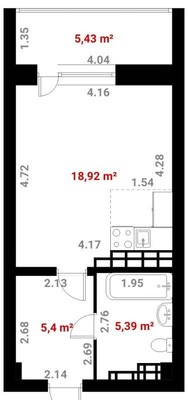 Продам однокомнатную (1-комн.) квартиру, Крауля ул, 168кб, Екатеринбург г