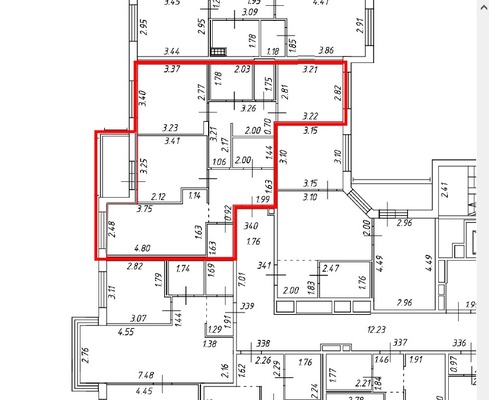 Продам трехкомнатную (3-комн.) квартиру, Строителей пр-кт, 1к1, Кудрово г