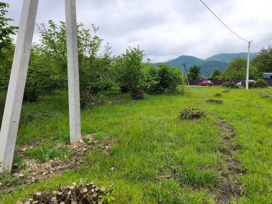 Продам участок 8 соток, Фермерское хоз., Заречная ул, Агуй-Шапсуг аул, 0 км от города