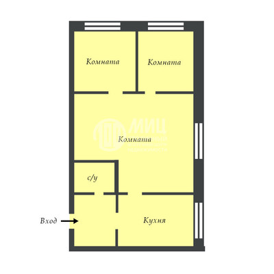 Продам трехкомнатную (3-комн.) квартиру, Фитарёвская ул, 19к1, Коммунарка п