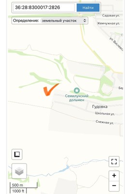 Продам участок 12,3 соток, ИЖС, Гудовка с, 0 км от города