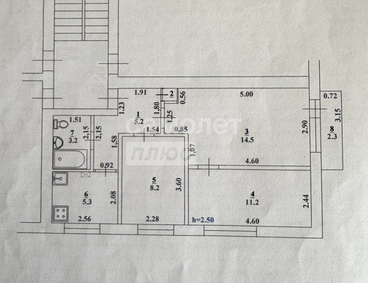 Продам трехкомнатную (3-комн.) квартиру, Полковая ул, 253, Славянск-на-Кубани г